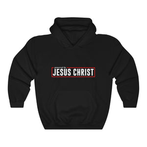 Powered by Jesus Christ - Men's Heavy Blend™ Hooded Sweatshirt