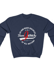 Load image into Gallery viewer, Men&#39;s Go and Make disciples Heavy Blend™ Crewneck Sweatshirt
