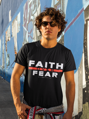 Load image into Gallery viewer, Faith over Fear - Men&#39;s Ultra Cotton Tee

