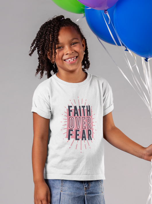 Faith over Fear - Kids Softstyle Tee