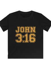 Load image into Gallery viewer, John 3:16 - Kids Softstyle Tee
