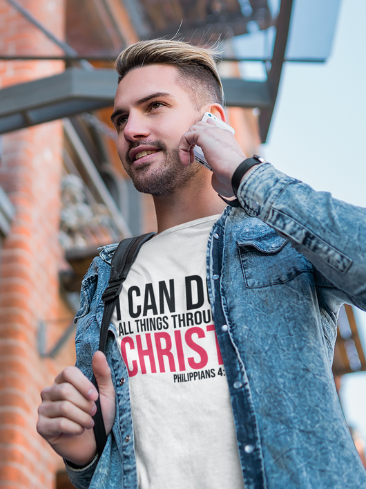 I can do all things through Christ - Men's Ultra Cotton Tee