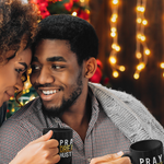 Load image into Gallery viewer, Pray Dream Hustle - Black mug 11oz
