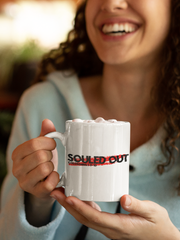 Load image into Gallery viewer, Souled Out - White Ceramic Mug
