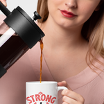 Load image into Gallery viewer, Be Strong and Courageous - White Ceramic Mug
