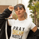 Load image into Gallery viewer, Pray Dream Hustle - Women&#39;s Ultra Cotton Tee
