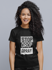 Load image into Gallery viewer, Stop Drop Pray - Unisex Ultra Cotton Tee
