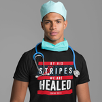 Load image into Gallery viewer, By His Stripes We Are Healed - Men&#39;s Ultra Cotton Tee
